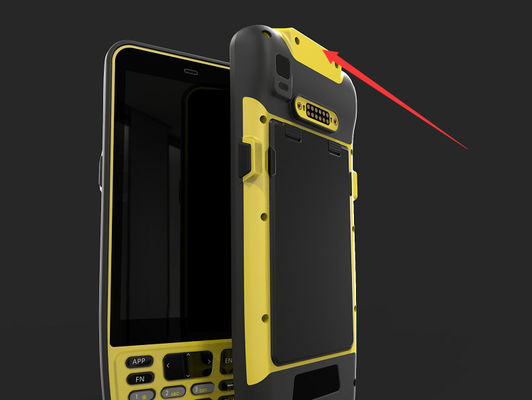 IP67 lettore di codici a barre irregolare tenuto in mano capacitivo a 5 pollici di NFC dei pidocchi della compressa 500